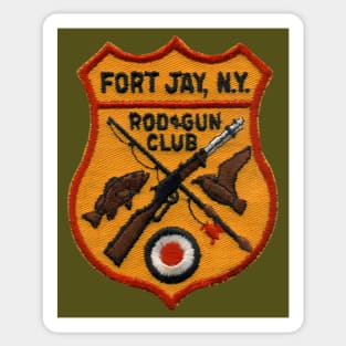 Fort Jay New York Rod & Gun Club (Governor's Island) Sticker